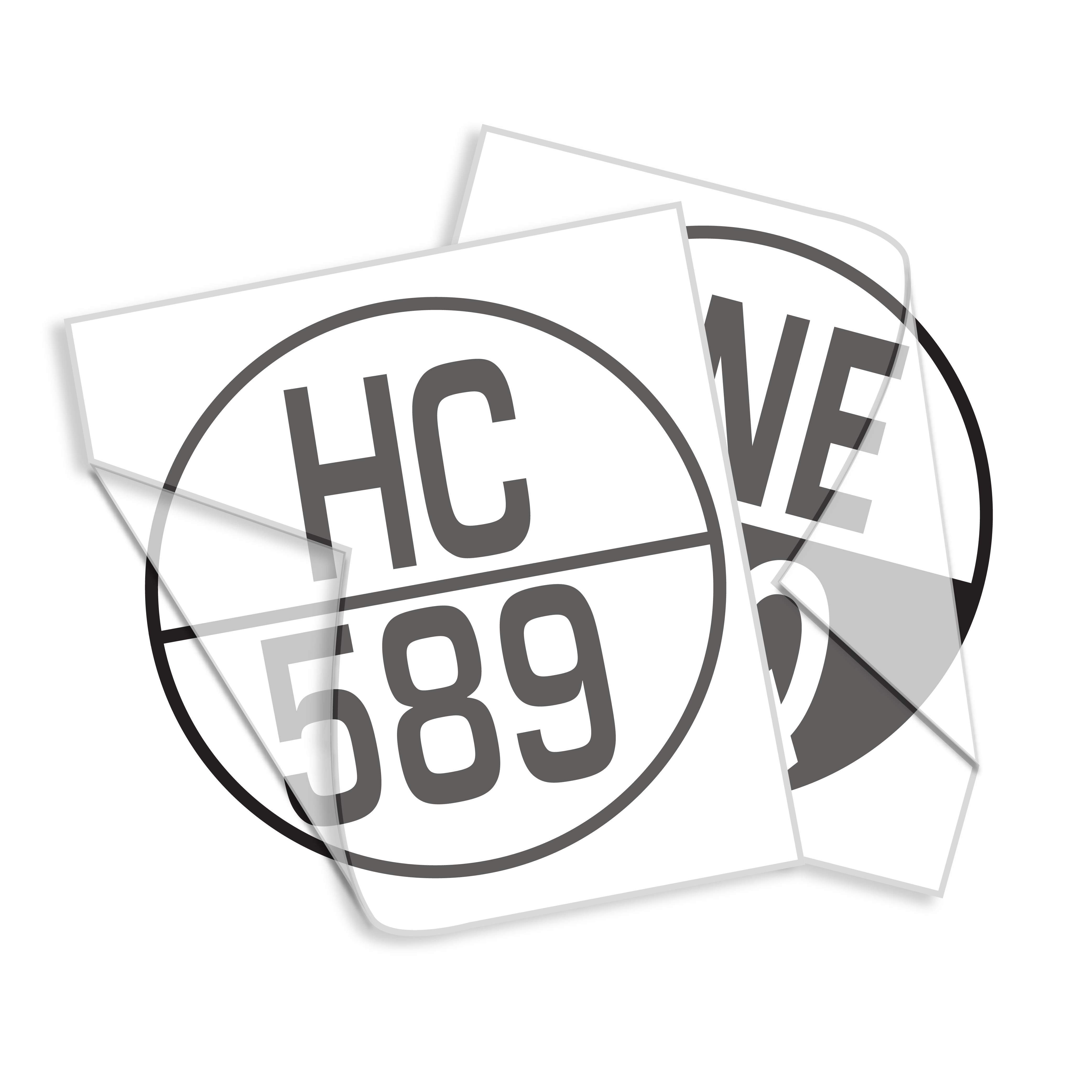 Regostration Sticker Round Boat Registration Stickers – Stickerman Australia