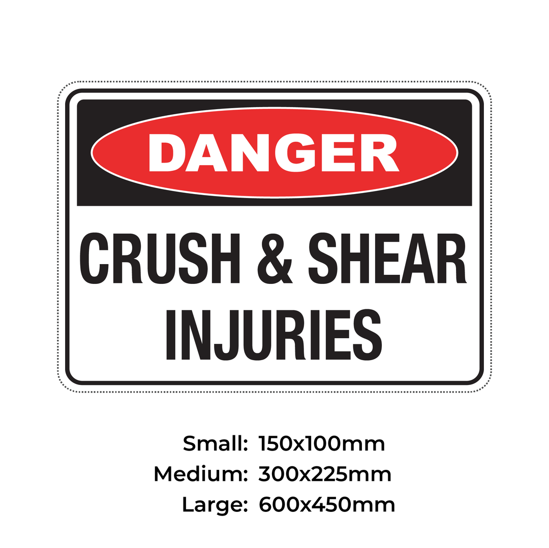 DANGER CRUSH & SHEAR INURIES - S7