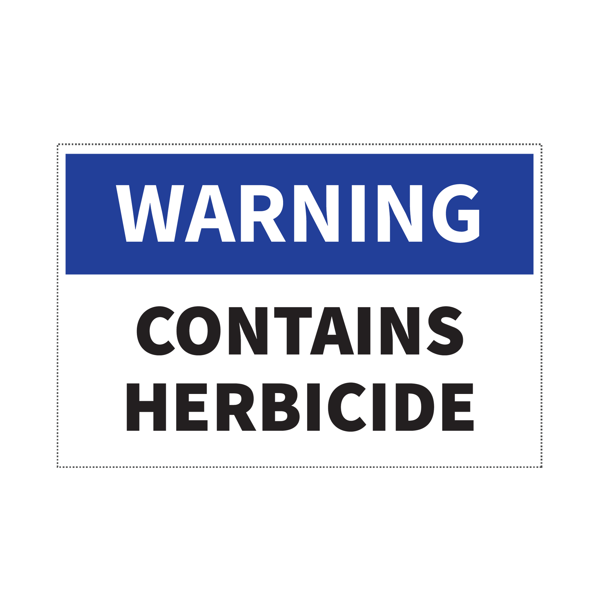 WARNING CONTAINS HERBICIDE - S28