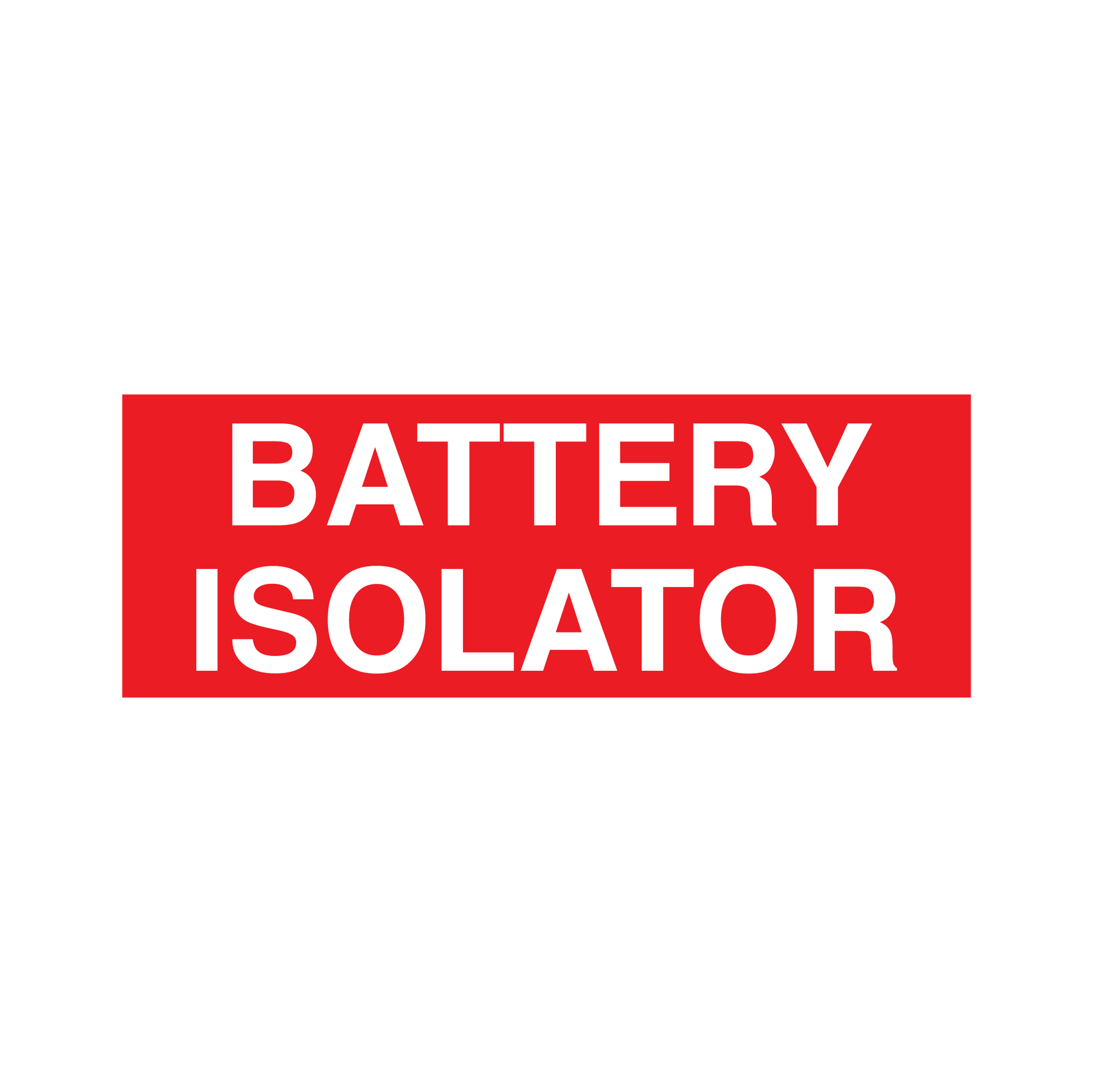 BATTERY ISOLATOR - S14