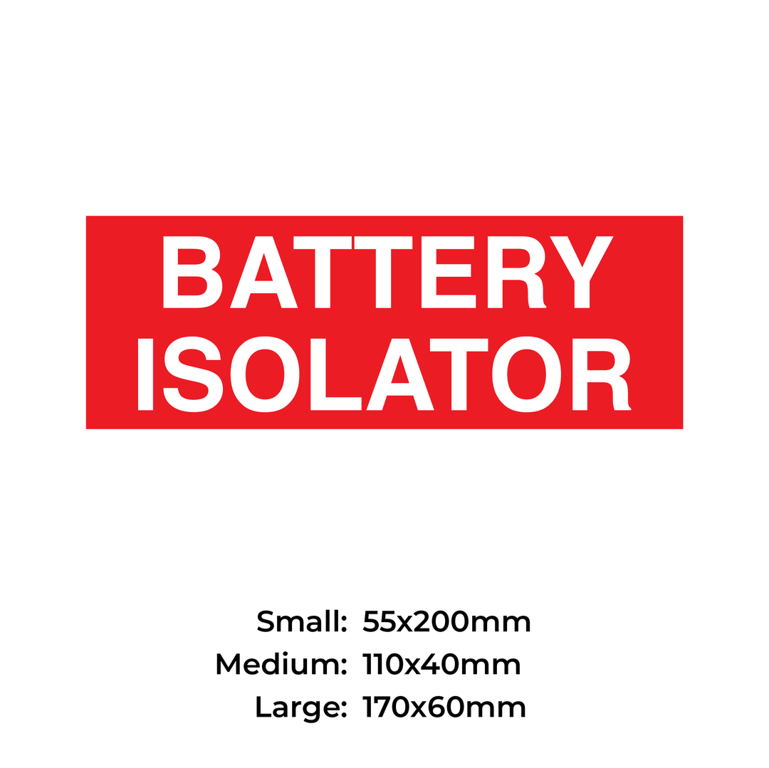 BATTERY ISOLATOR - S14