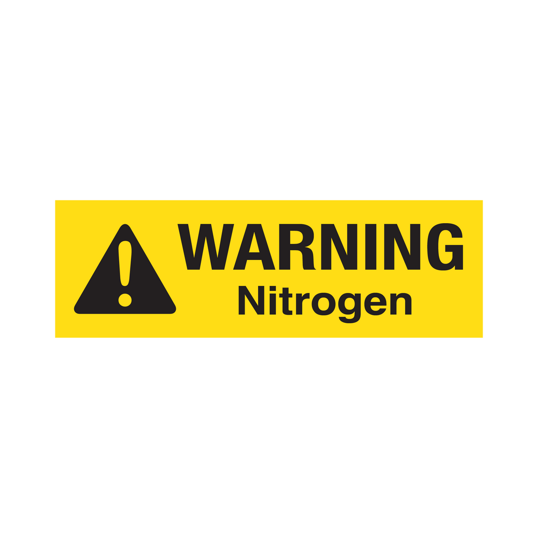 WARNING Nitrogen - S37