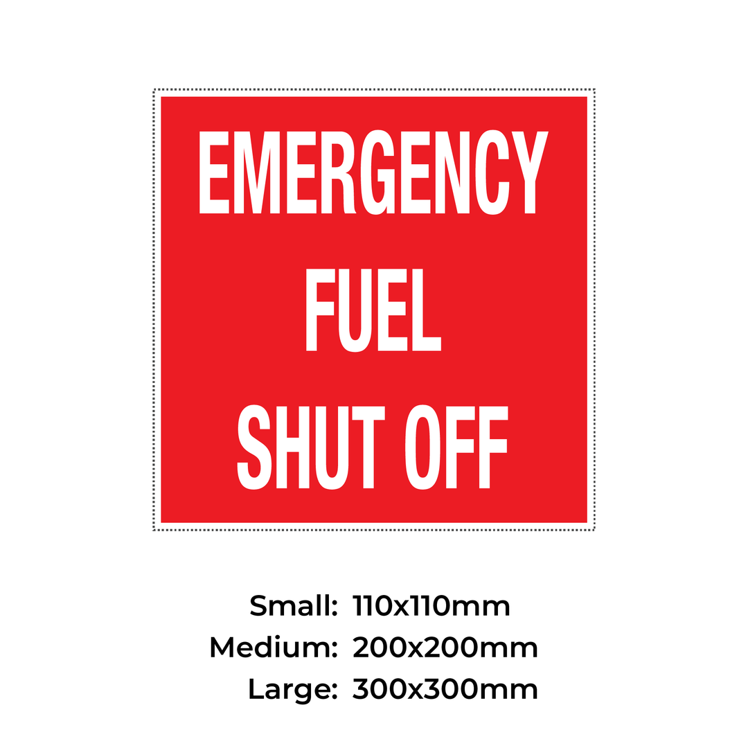 EMERGENCY FUEL SHUT OFF - S19