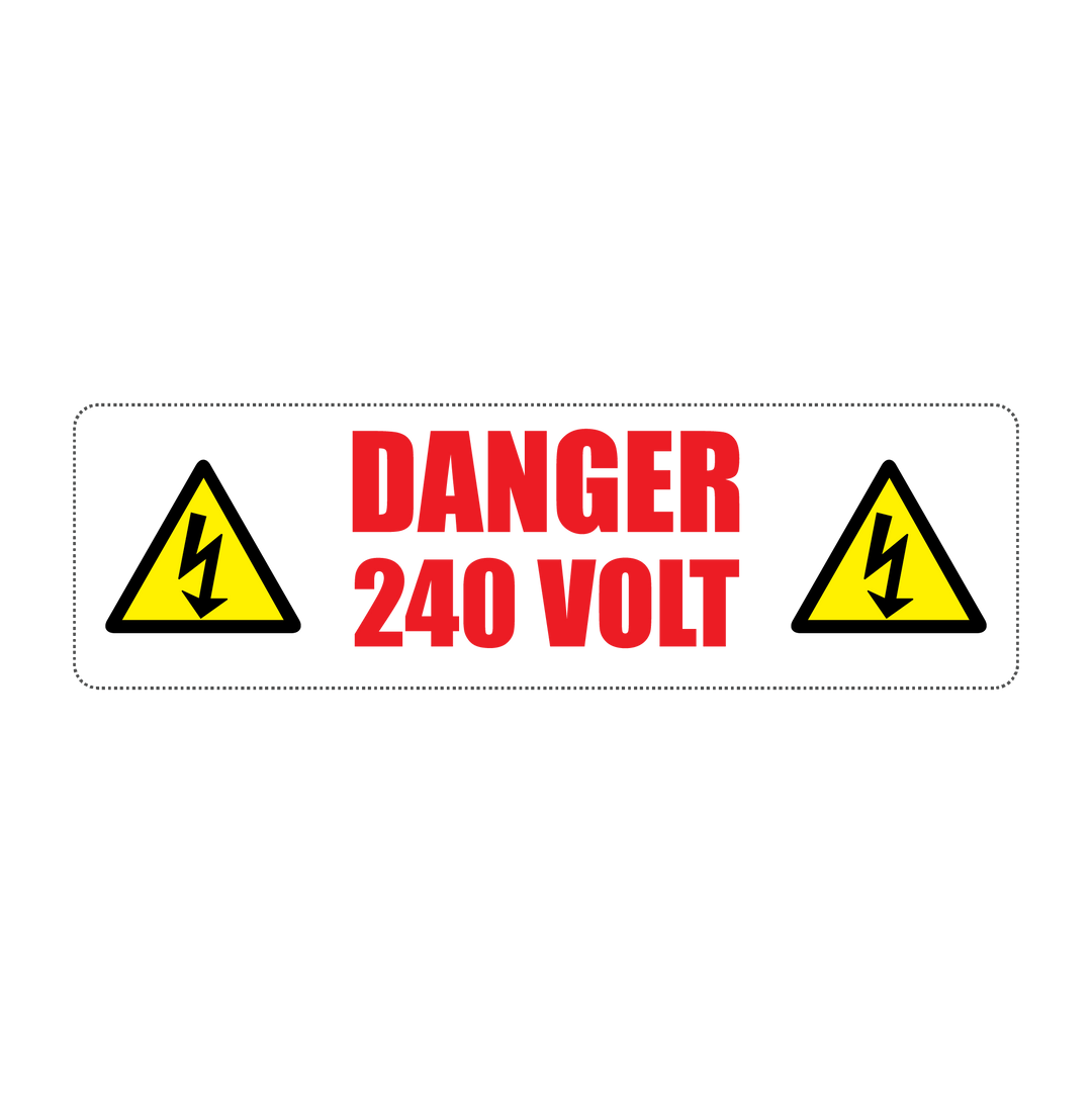 Danger 240 Volt - S40