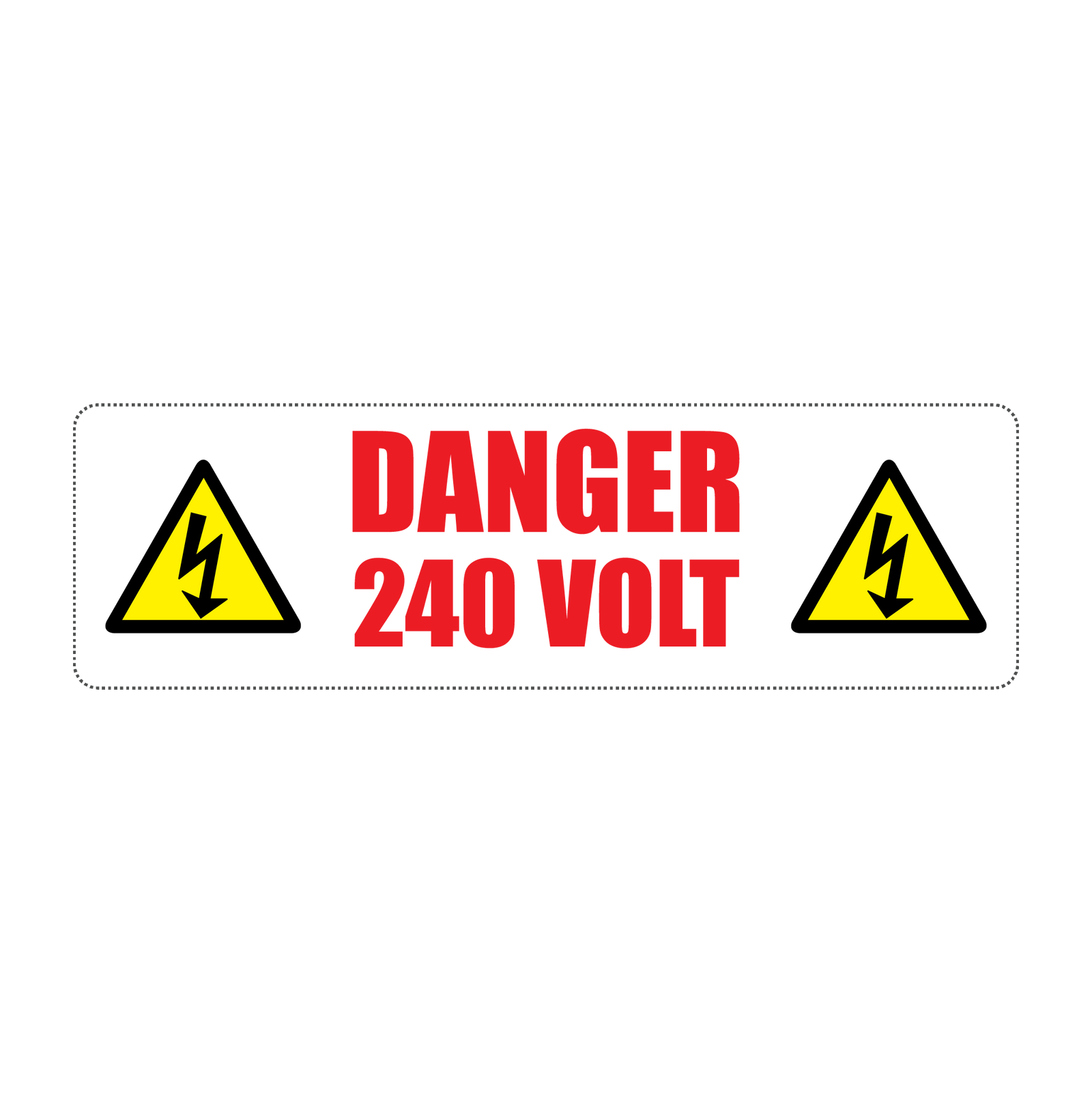 Danger 240 Volt - S40
