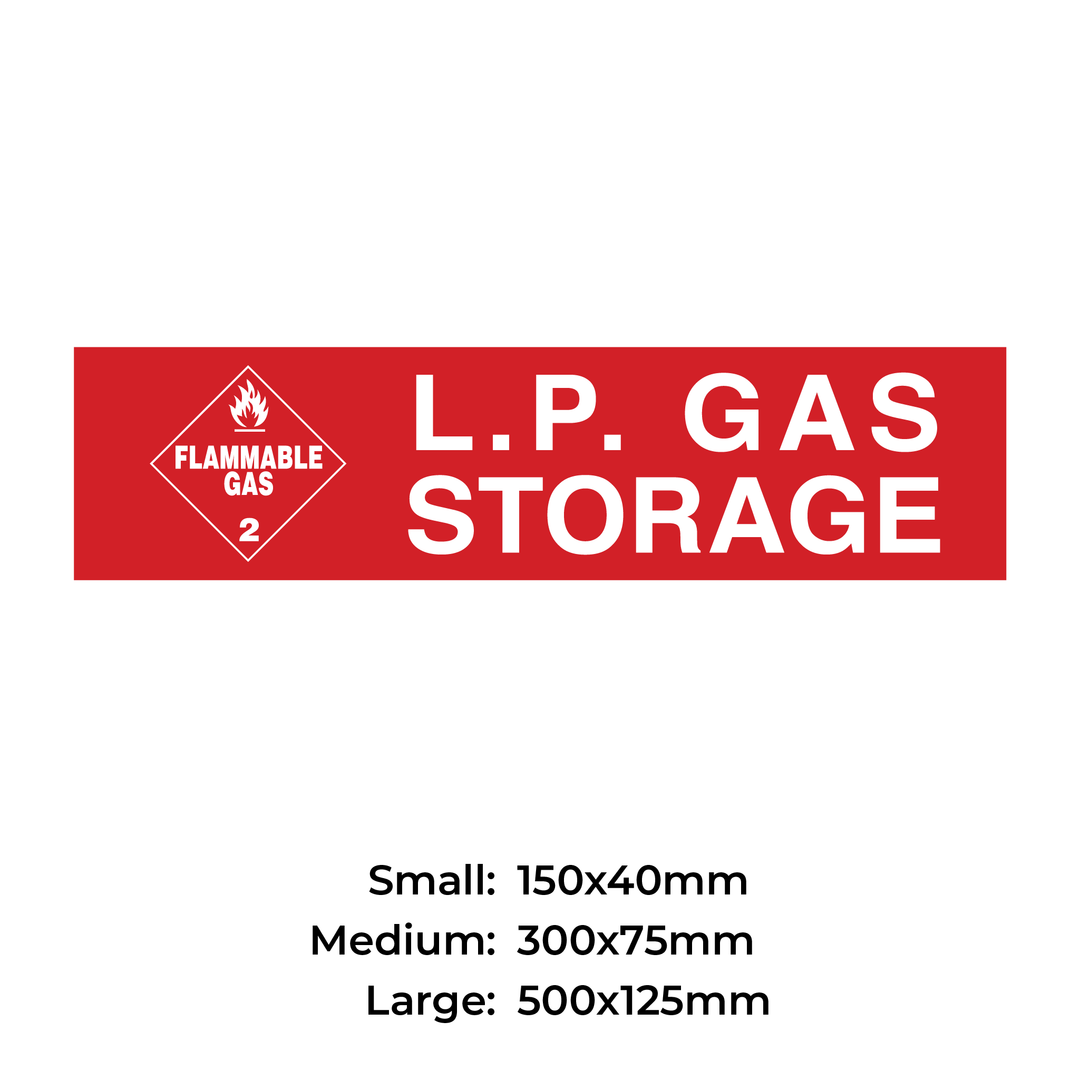 FLAMABLE GAS - L.P. GAS STORAGE - S21