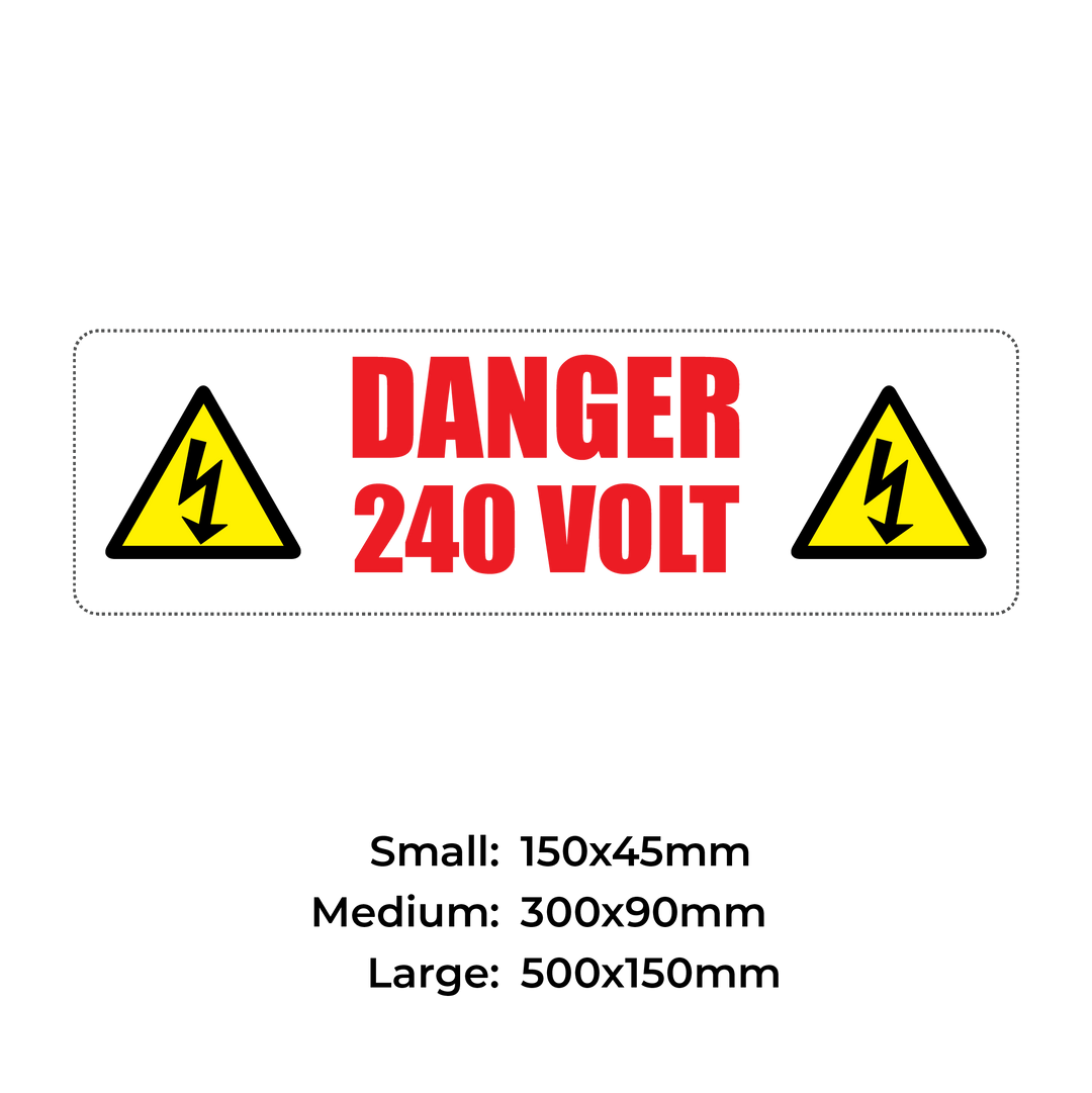 Danger 240 Volt - S40