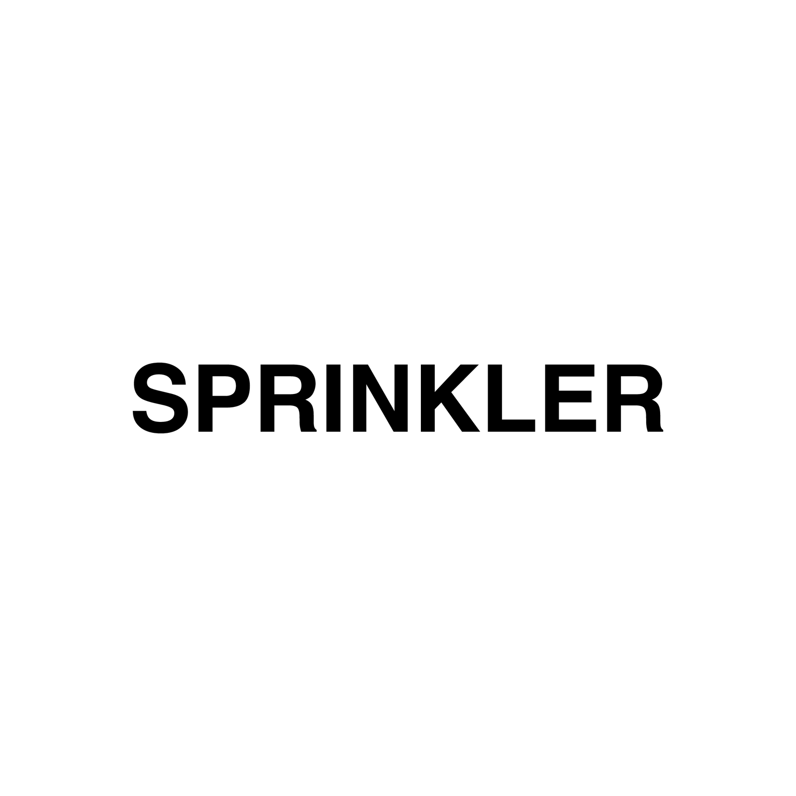 Fire Safety Stickers - SPRINKLER