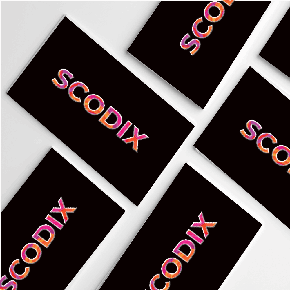 Scodix 3D Business Cards