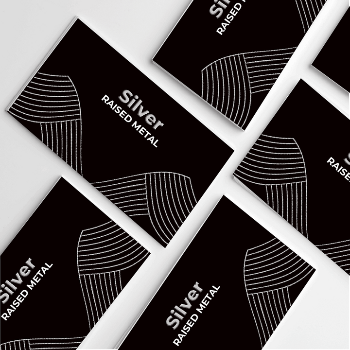 Silver Metal 3D Business Cards