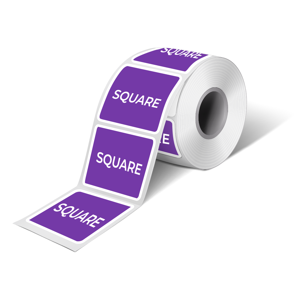 Roll Square Labels