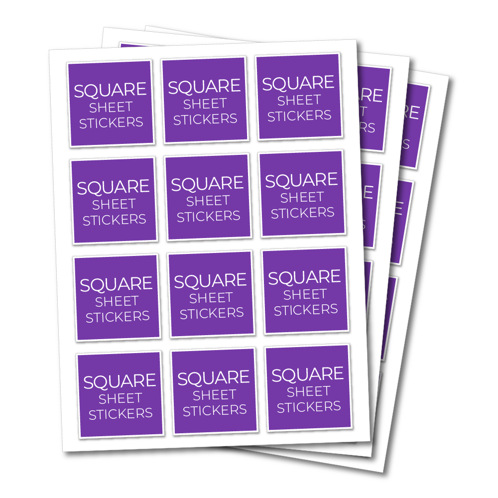 Sticker Sheets - Square