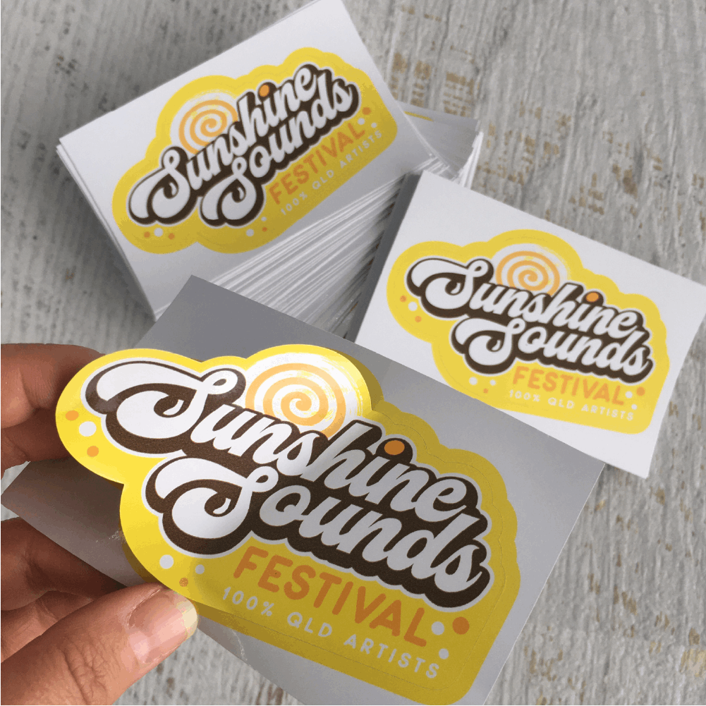 Custom shape - Stickerman Australia