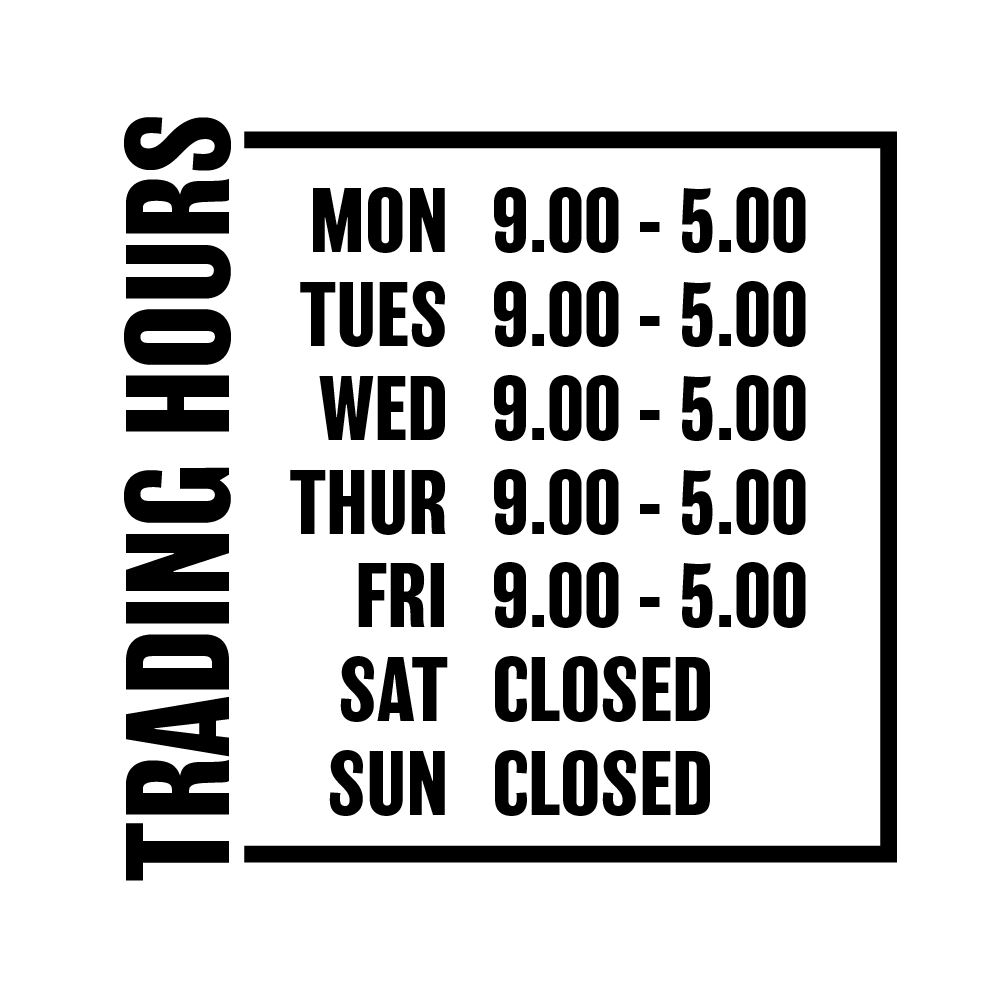 Trading Hours - Design 3