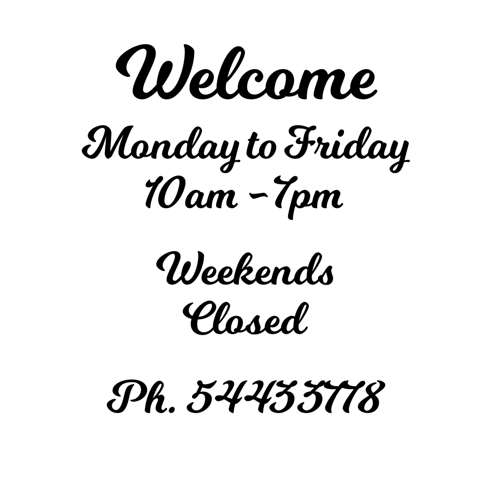 Trading Hours - Design 6