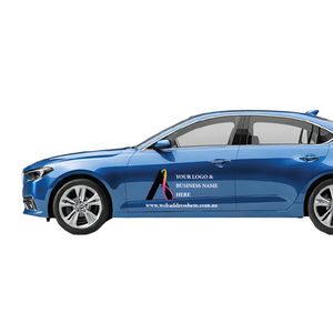 Vehicle Door Stickers - Simplistic Design