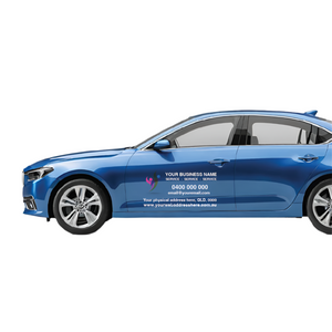 Vehicle Door Stickers - Detailed Design