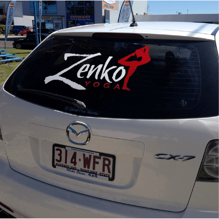 Vehicle Rear Window Stickers - Full Colour