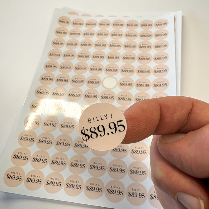 Vinyl Sticker Sheets - Circle