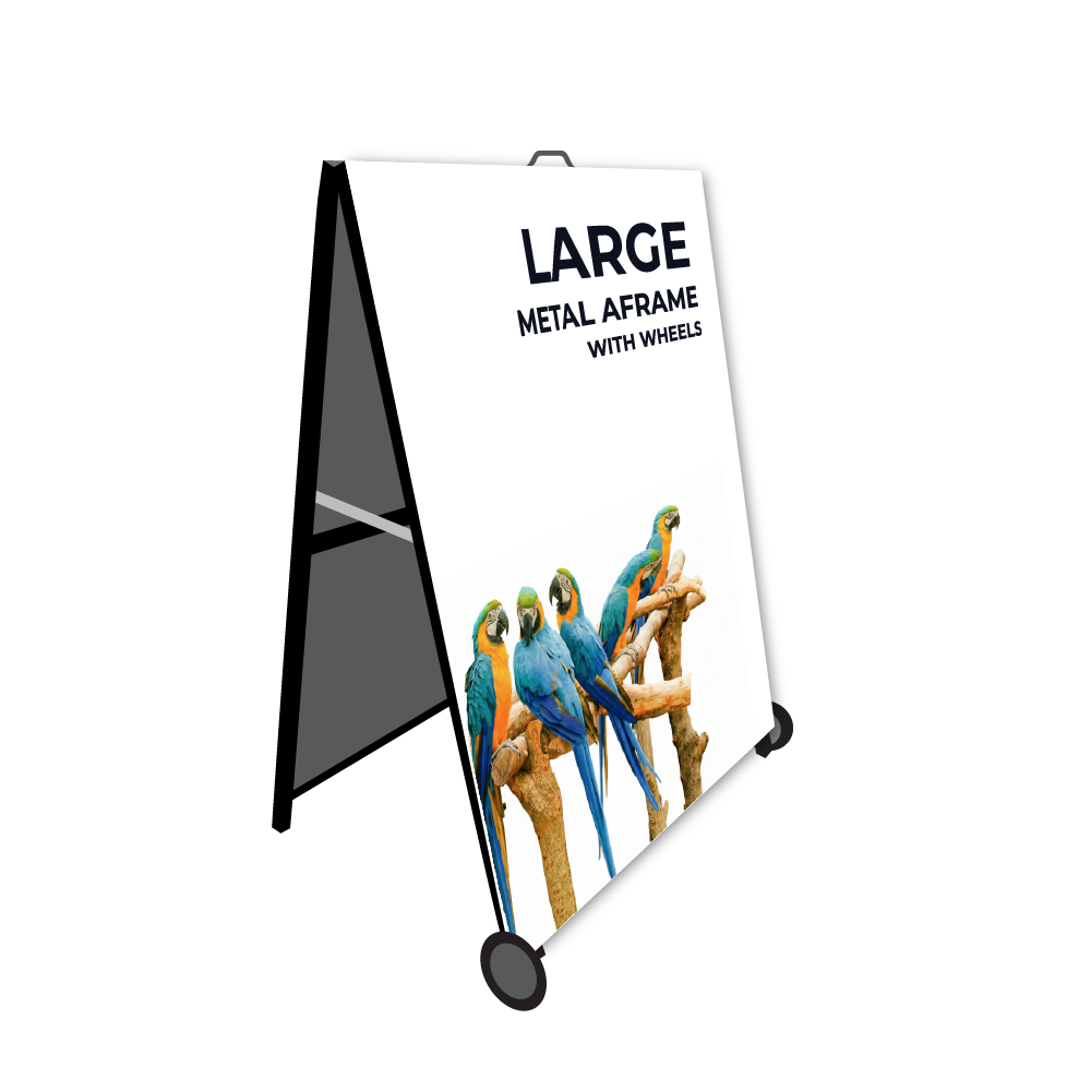 A-Frame - Metal Face -  900x1200mm
