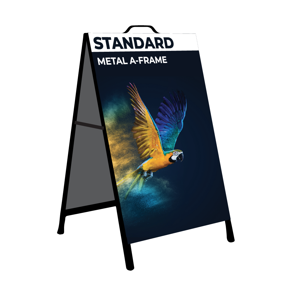 A-Frame - Metal Face - 600x900mm