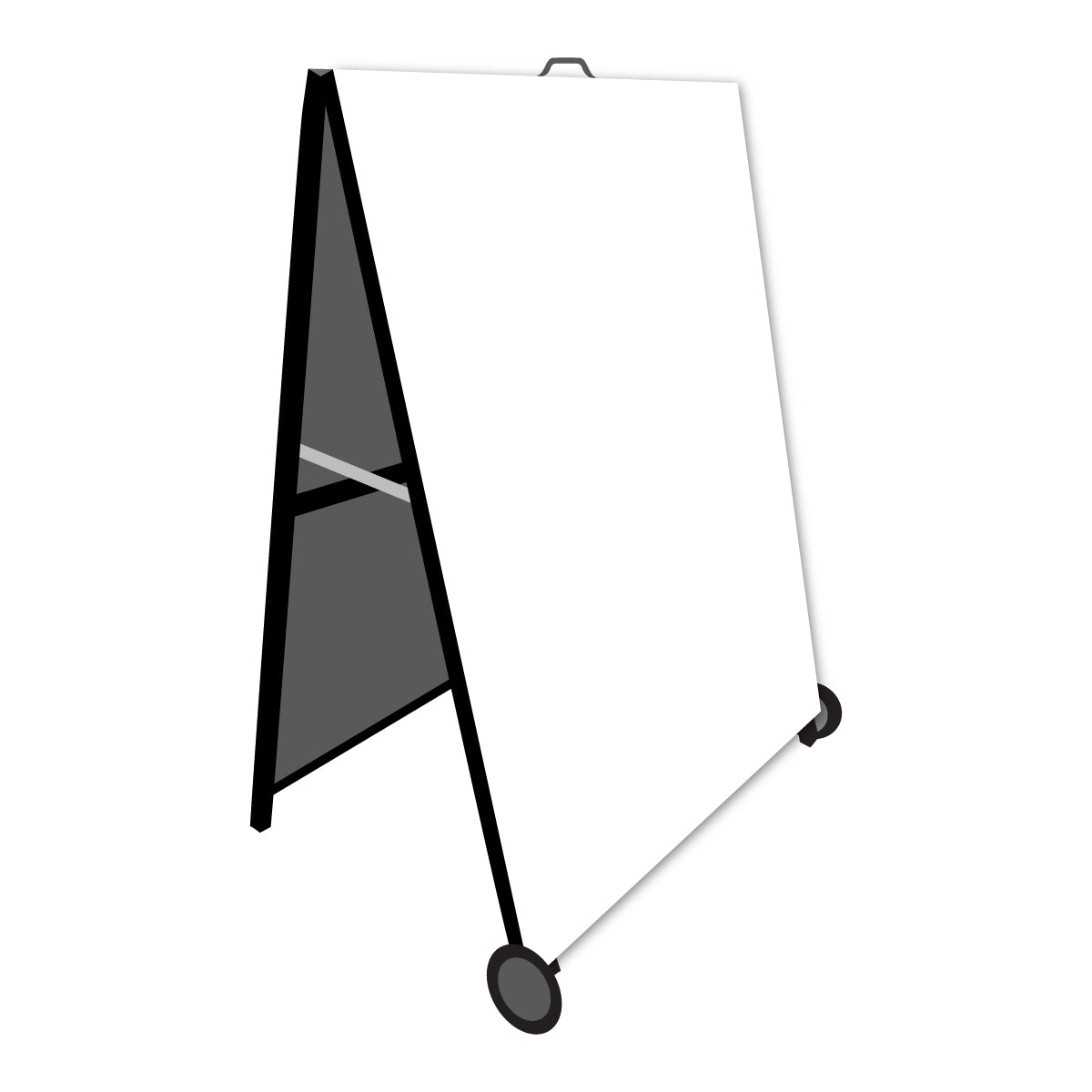A-Frame - Metal Face - 900x1200mm - Stickerman Australia