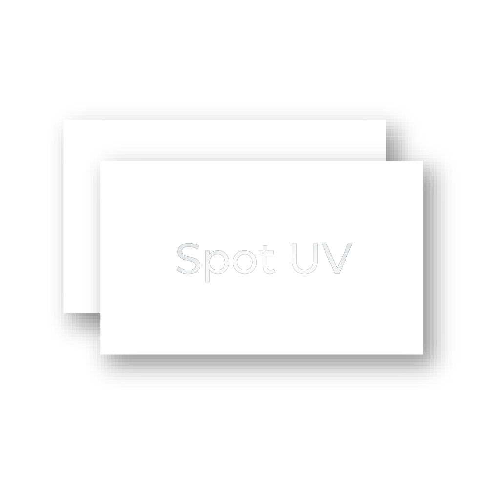 Spot UV Business Cards