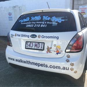 Vehicle Rear Window Stickers - Full Colour